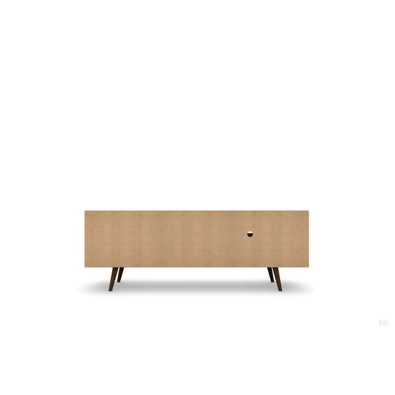 Liberty 63" TV Stand , Durable & Space-Saving Design, Elegant Decor For Living Room & Bedroom, Yellow