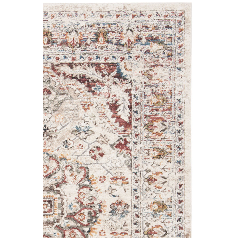 Tapis oriental ivoire Cooksey, Rectangle 8 pi x 10 pi