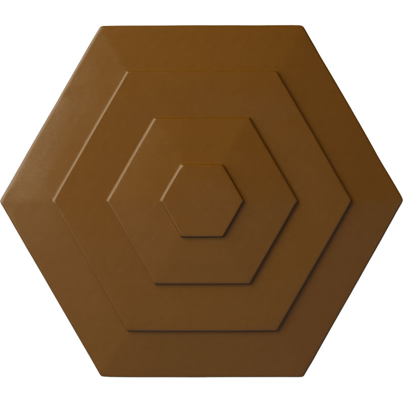 Médaillon de plafond 23 1/4 po x P 7/8 po Woodruff, Topaze fumée