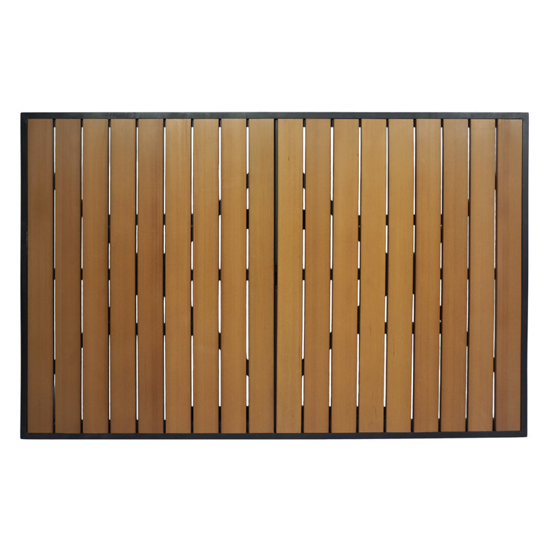 Longport 2 Person 32'' L Plastic/Resin, Black, 31" H x 32" W x 24" D