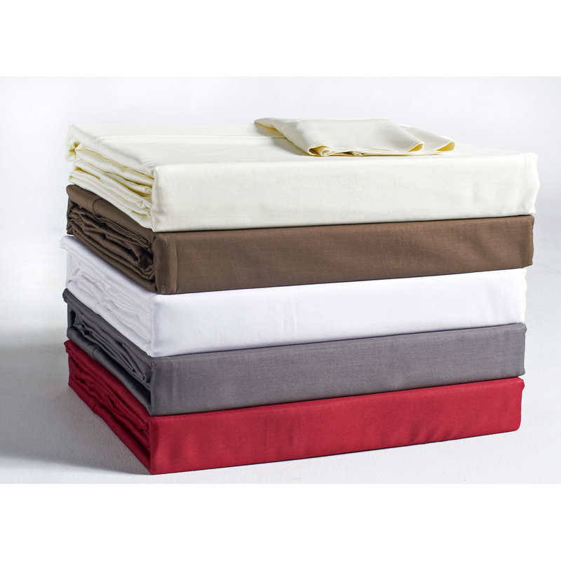 Performance Collection Fitted Sheet – 250 TC Cotton/Poly Percale, Industrial Laundry Safe, Wrinkle-Resistant