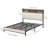 Noise-Reducing Upholstered Storage Bed with Built-In Charging Station-1294820415