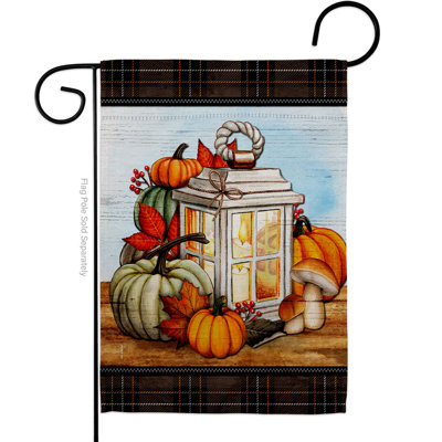 Double Sided 18.5'' H x 13'' W Polyester Garden Flag