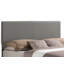 Lit décontracté confortable gris clair pour la détente
