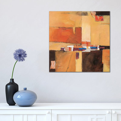 Abstract II by Franz Heigl - Wrapped Canvas Painting