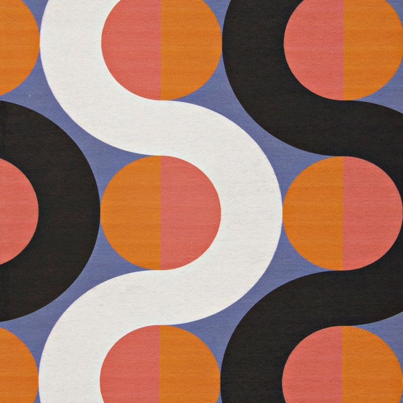 Tapis abstrait lavable intérieur / extérieur Kivett, Rectangle 7 pi x 9 pi