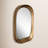 Nihan Aluminum Arch Wall Mirror