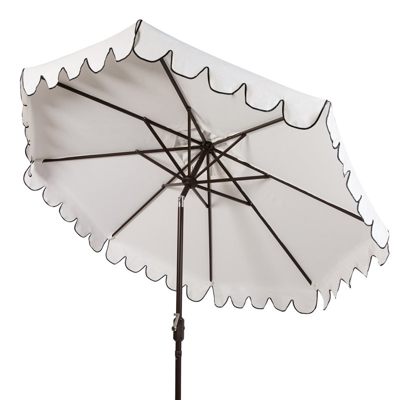 Parasol de marché 8,4 pi Pedrick, Blanc