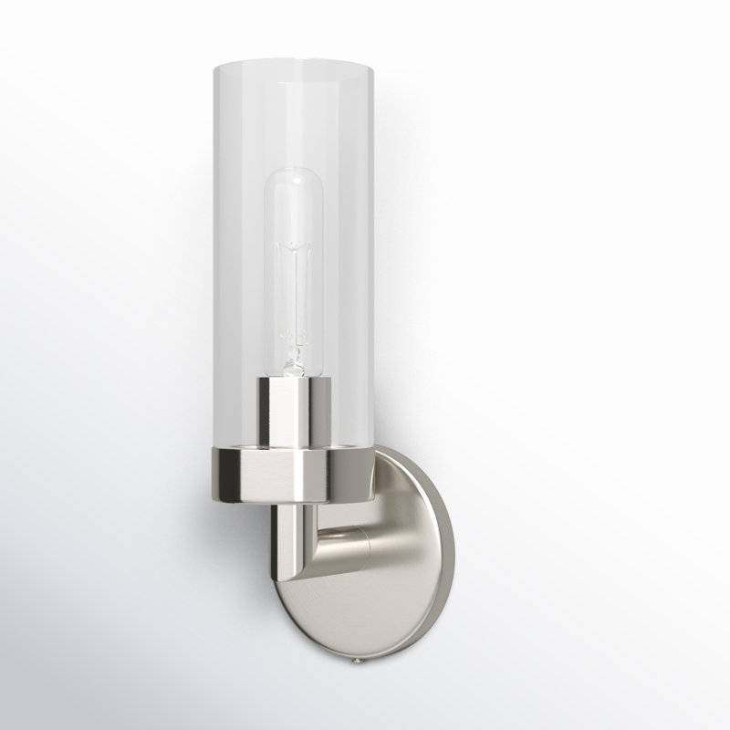 Quinnville Armed Sconce, Brushed Nickel