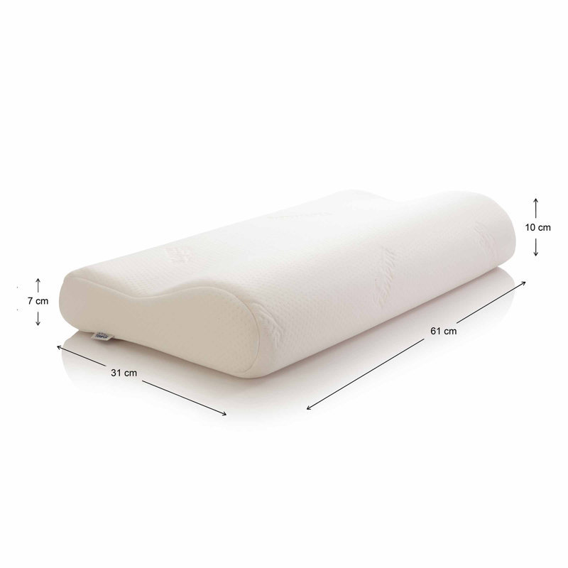 Tempur Original Pillow, Medium 10cm H x 61cm W x 31cm D
