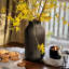 Vase Iconic Scandi noir mat, 11,75 pouces