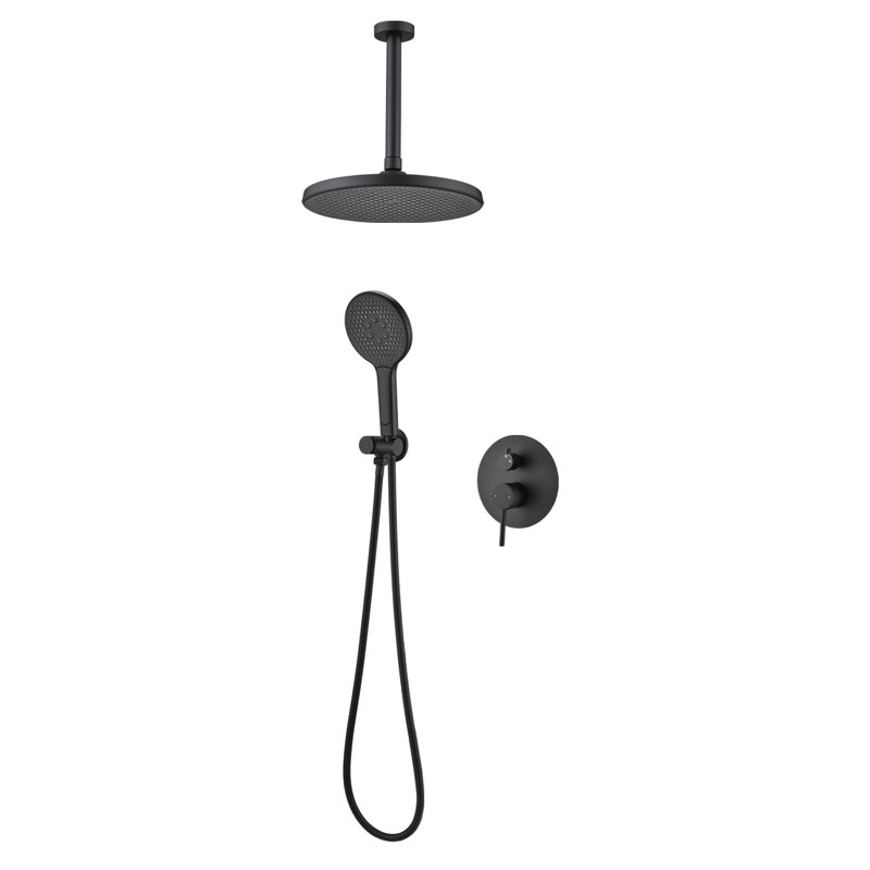 Système de douche complet avec valve brute