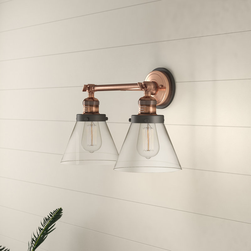 Angelos 2 - Light Dimmable Vanity Light, Clear