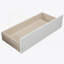 Twin Platform Storage Bed Wood Bed Frame with Two Drawers and Headboard