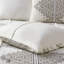 Édredon très grand / très grand avec coussin décoratif - Tissu d'ameublement en microfibre imprimé noir / noir-124826268