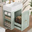 Meuble-lavabo mural simple 20 po avec lavabo en céramique-996872841