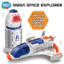Playful Minds: Mega Space Explorer - Ensemble de jeu de vaisseau spatial 15pc Lights and Sounds, fusée de 9,5 po, 2 figurines d'astronaute, capsule, véhicule, enfants de 3 ans et plus