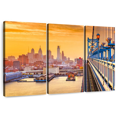 Sireci Philadelphia au coucher du soleil