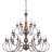 Virat 24 - Light Dimmable Tiered Chandelier