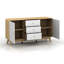 Justine 140Cm Wide 3 Drawer Sideboard-20389188