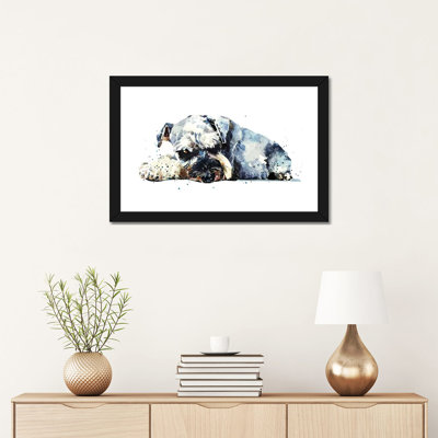 " Schnauzer I " by EdsWatercolours