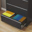 Classeur à 5 tiroirs verrouillable, aspect antique noir, économise de l'espace de bureau, peut accueillir plusieurs types de classeurs, classeur latéral à 5 tiroirs avec serrure, trousse d'organisation, s'adapte aux formats légal / lettre / A4 / F4, 550 lb-771147006