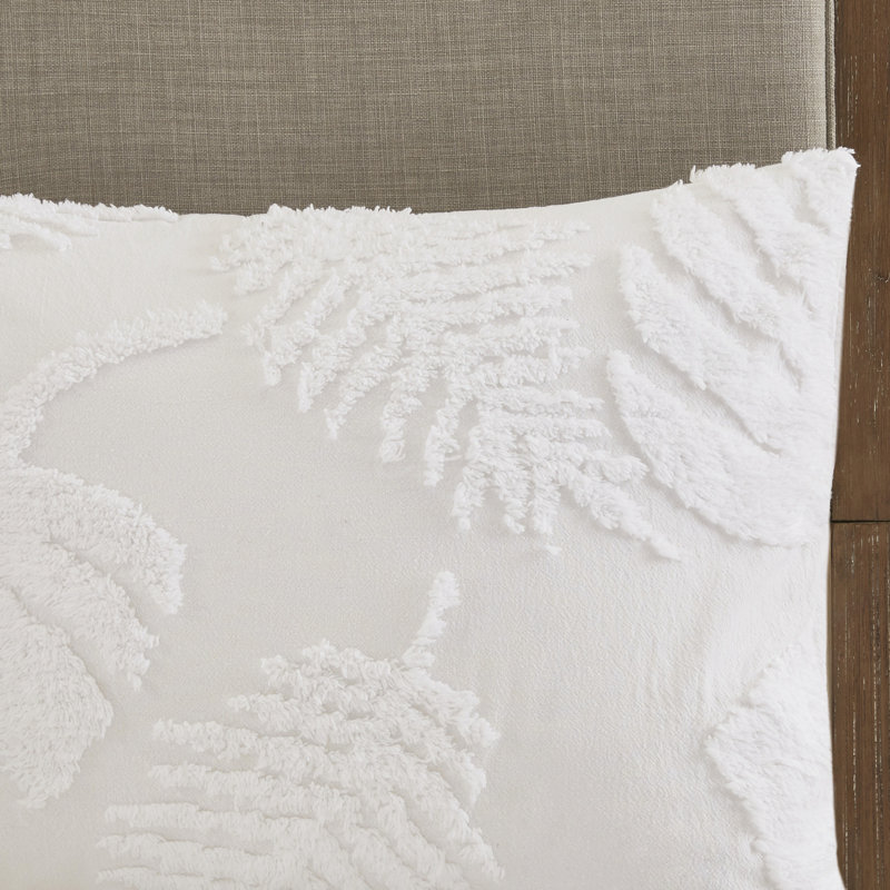 Édredon 3 pièces très grand / très grand - chenille de coton,, très grand Beach House, King Comforter + 2 Shams