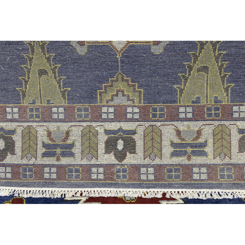 Kaptan Performance Wool Geometric Rug