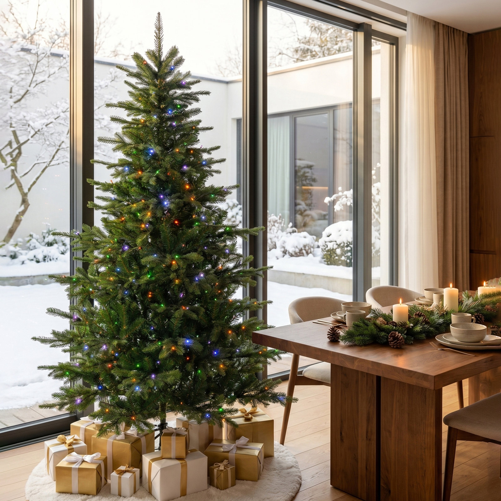 Mcdaniel Pre-Lit Fir Christmas Tree, 6' H