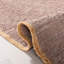 Tapis en coton tissé à la main de couleur unie Zeitler en brun / naturel-26830687