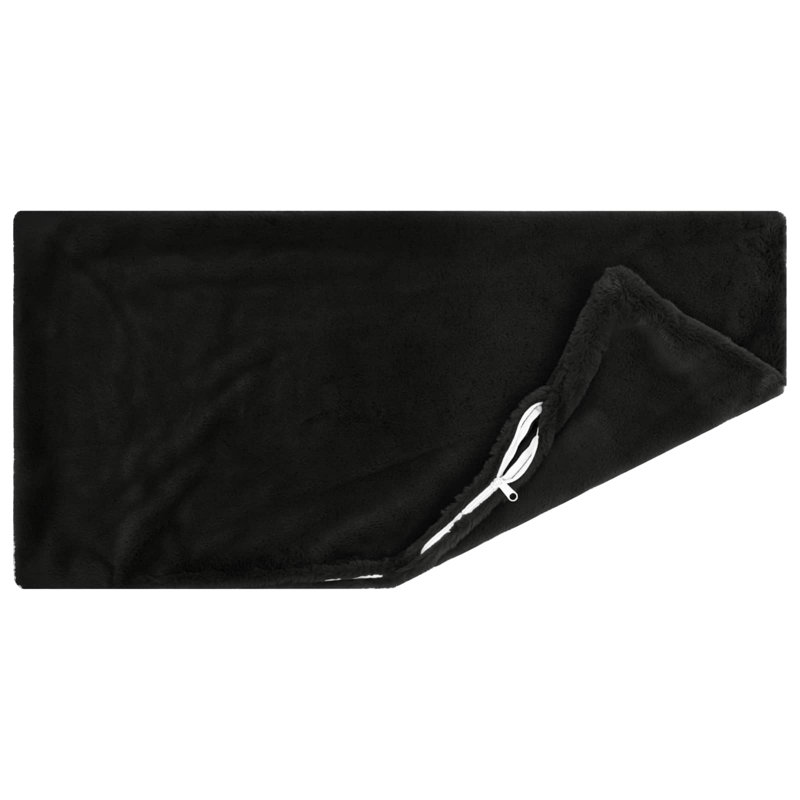 Black Cushion Cover, Black, Rectangle 40cmH x 60cmW