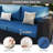 7-Piece Outdoor Wicker Sectional Sofa Set With Ottomans & Storage Table, All-Weather Patio Conversation Set For Backyard, Garden & Poolside-249625262-249804329