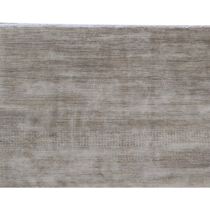Tapis ivoire noué à la main de haute qualité