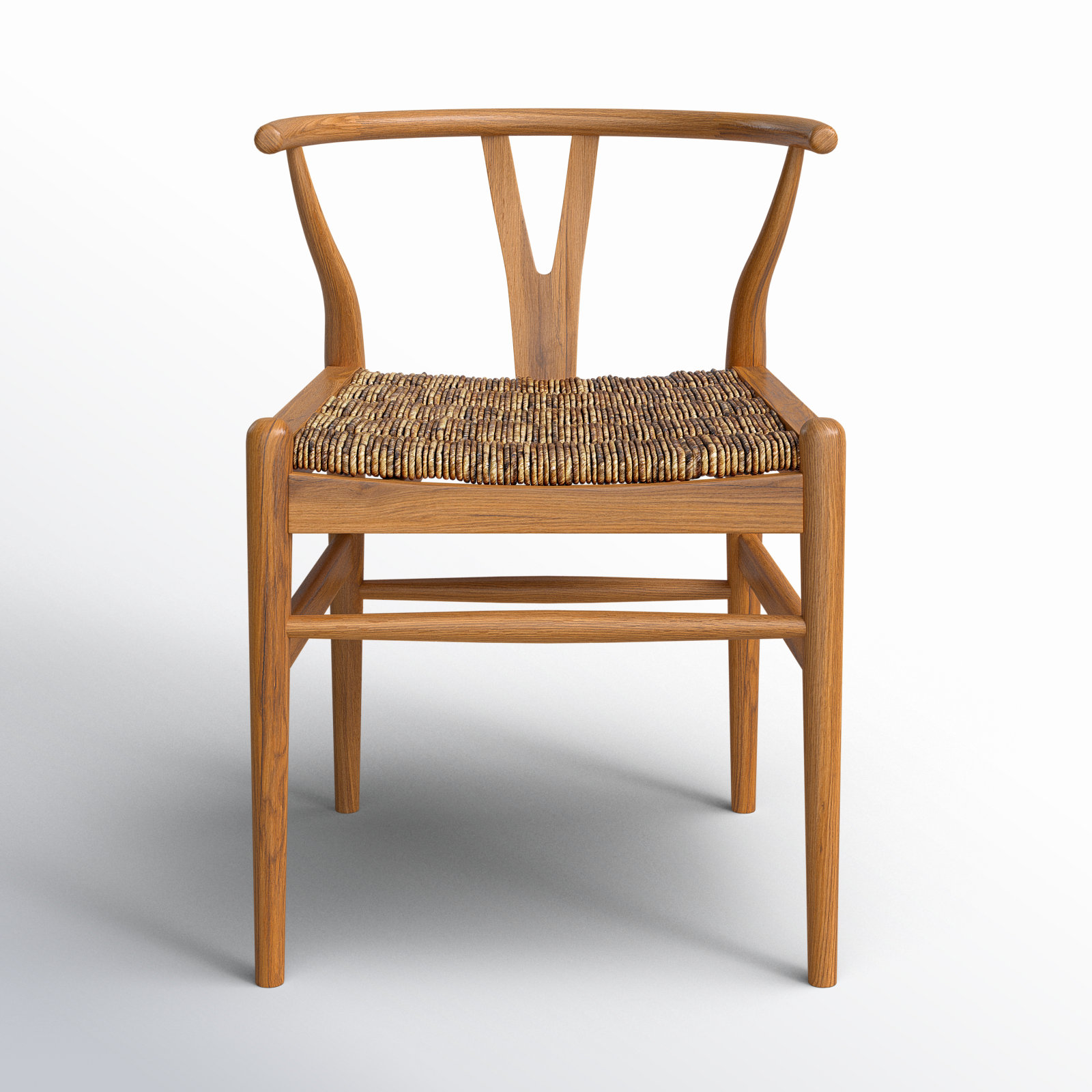 Astraya Teak Side Chair, Natural