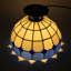 Hanson Glass Semi Flush Mount