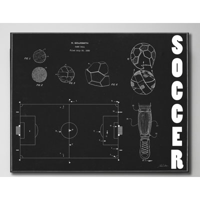 « football », impression sur toile tendue