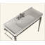Bathroom Ceramic Basin with 3 pre-drilled hole, NO Cabinet and Faucet-131263190