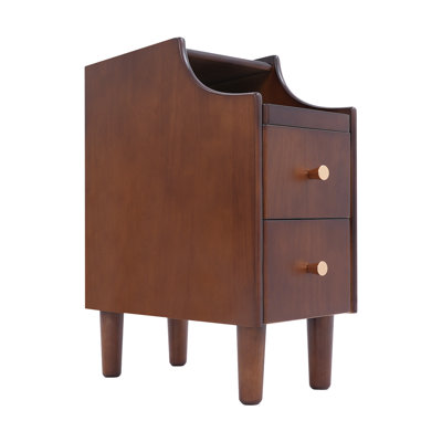 Modern Rectangular End Tables Small Nightstand Modern Side Table