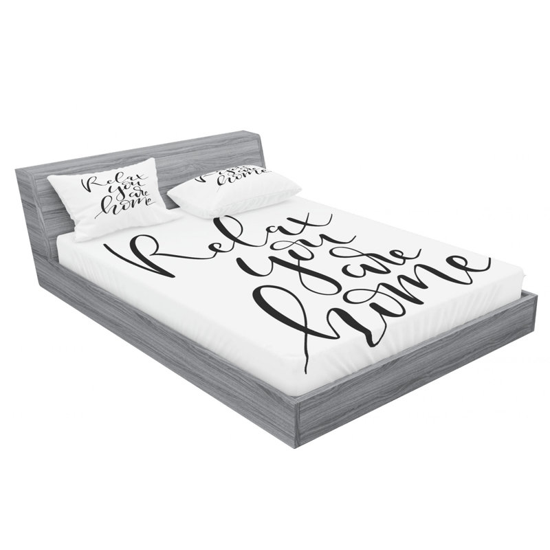 Microfiber Sheet Set, Full Sheet Set with Fitted Sheet