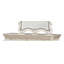 Miroir blanc perle
