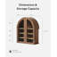 Armoire à pharmacie murale moderne avec tablettes réglables Modern Arch-236544888-265378298
