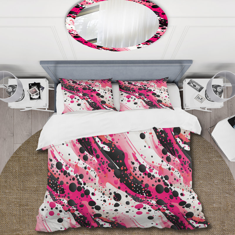 Ensemble de housse de couette Popart, Housse de couette pour très grand lit et 2 très