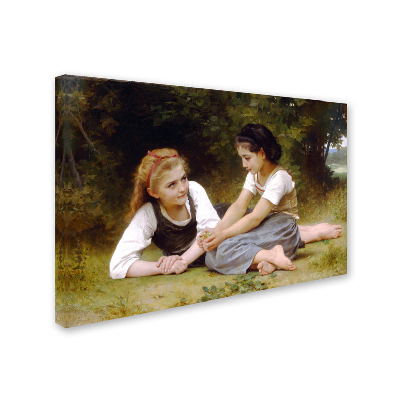 « the gather gatherers », reproduction sur toile tendue, H 30 po x l 47 po
