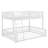 Full XL Over Queen Floor Bunk Bed Frame With Ladder-1852874859-1852874860