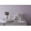 Violet Check Capiz Vanity Tray