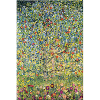 Pommier par Gustav Klimt - impression d'art graphique