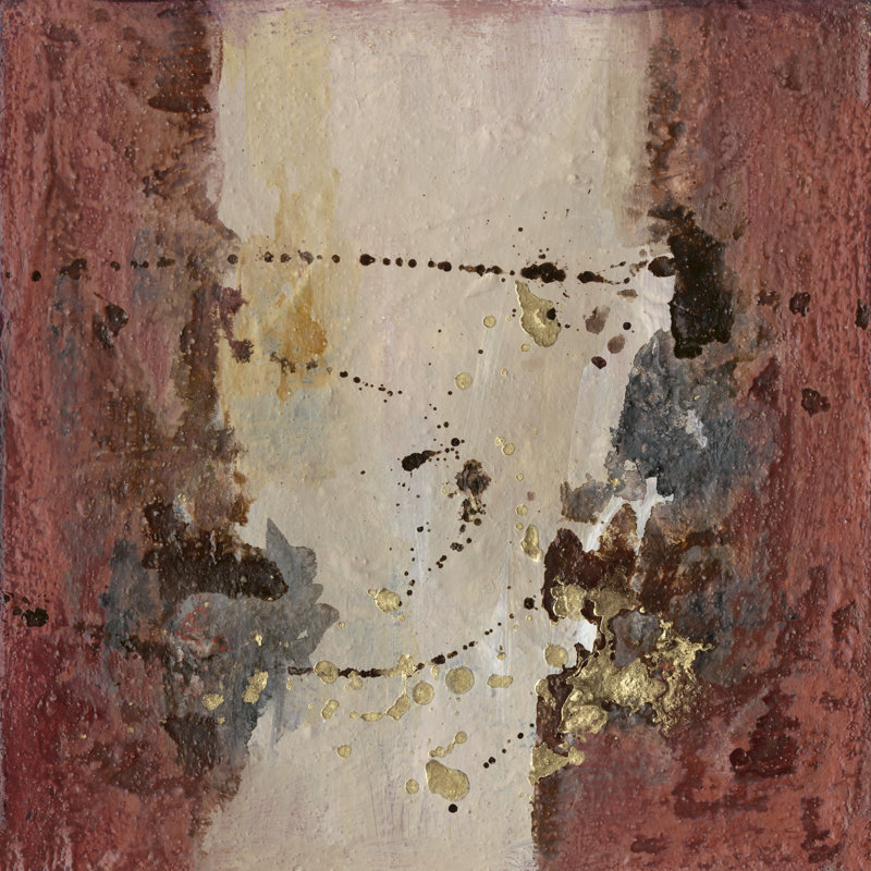 Abstrait d'automne II, H 36 po x l 36 po x P 1,25 po
