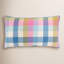 Plaid Cotton Pillow Sham-1807643280