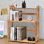 Freestanding Bamboo Spice Rack with Adjustable Racks