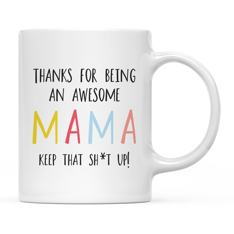 Tasse à café amusante, Mama